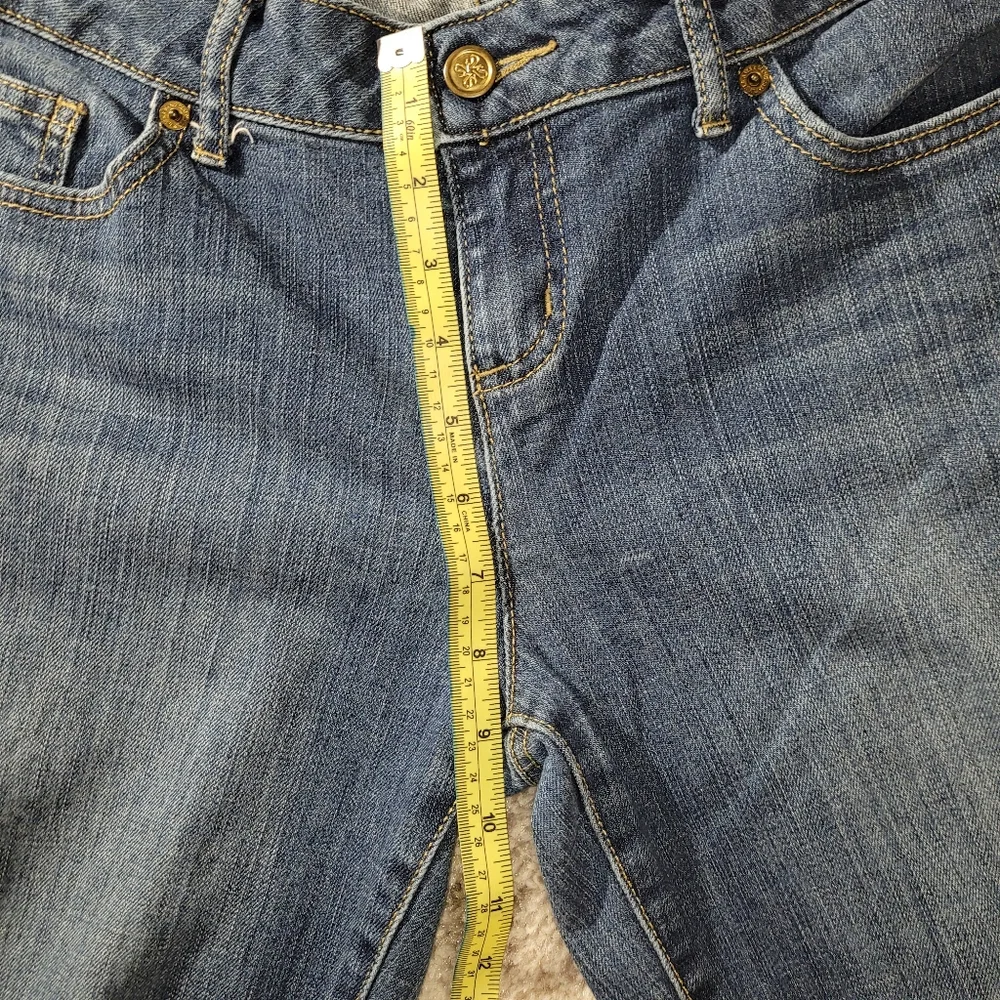Vera Wang straight leg capri jeans size 6 - Picture 7 of 10